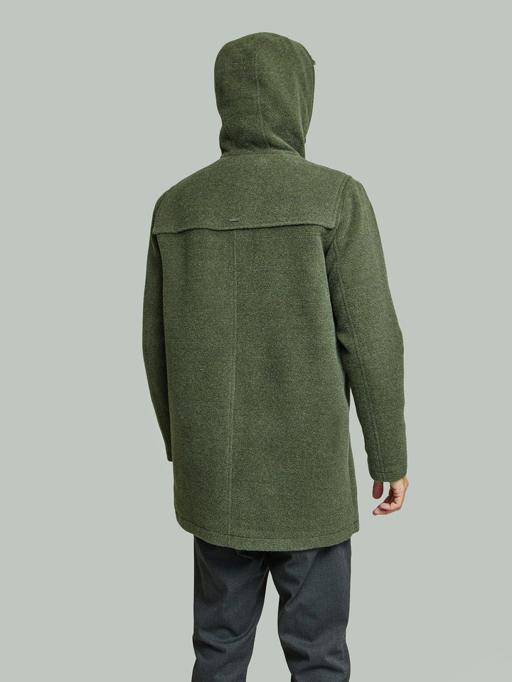 Abrigo Yared De Lana & Alpaca Color Verde