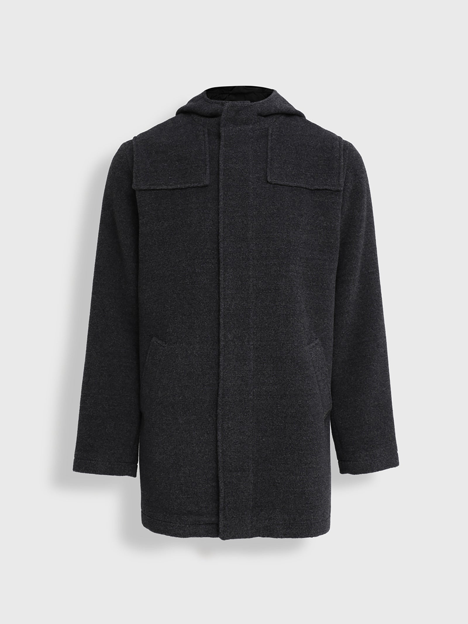 Yared Gray Wool Coat