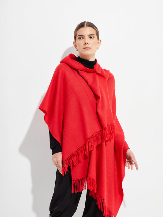 Estola Jee De Alpaca Royal Color Rojo