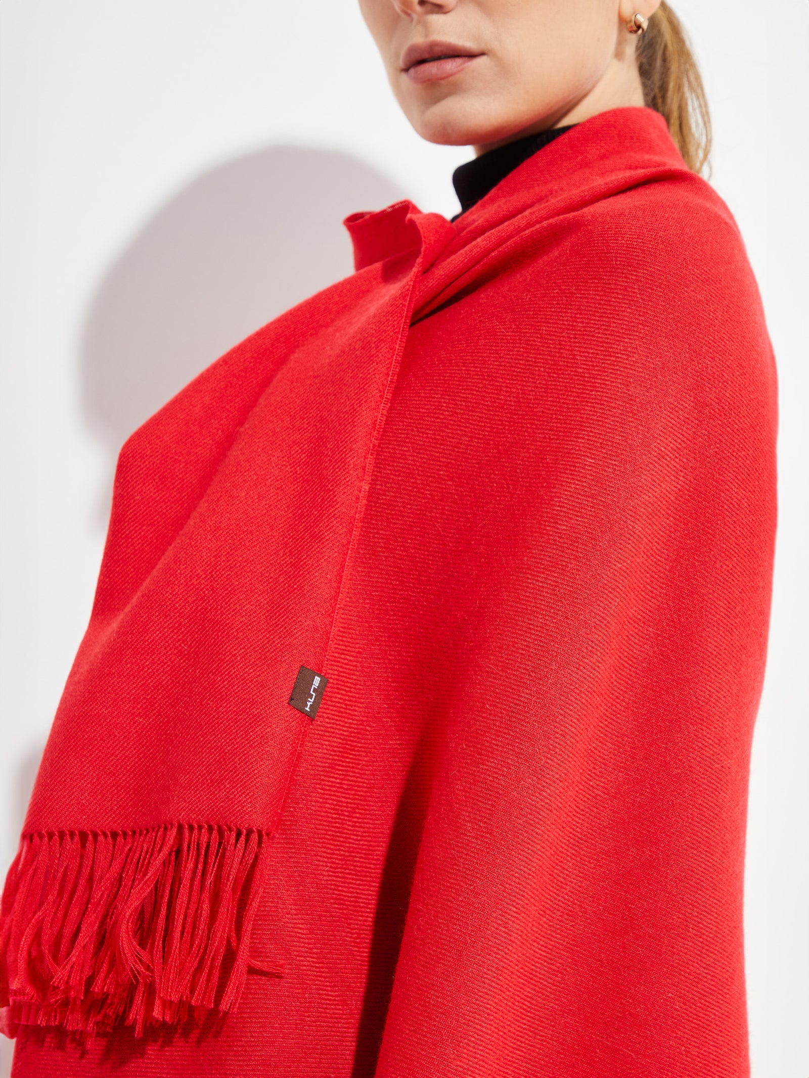 Estola Jee De Alpaca Royal Color Rojo