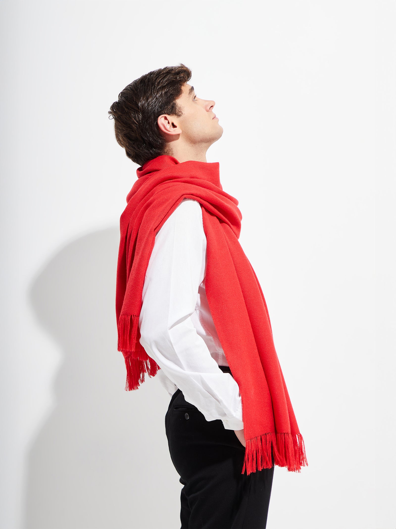 Estola Jee De Alpaca Royal Color Rojo