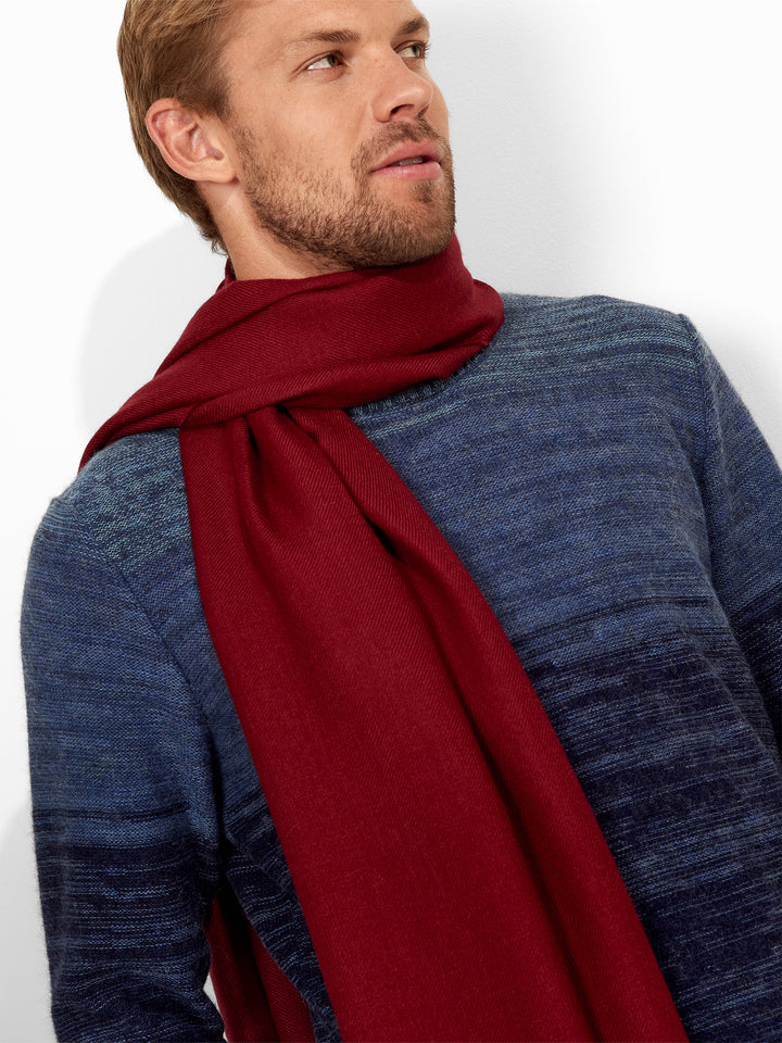 Estola Jee De Royal Alpaca Color Guinda
