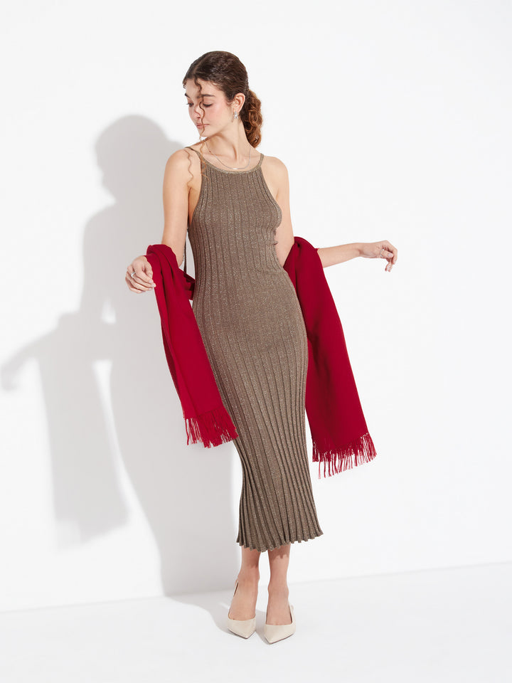 Estola Jee De Royal Alpaca Color Rojo