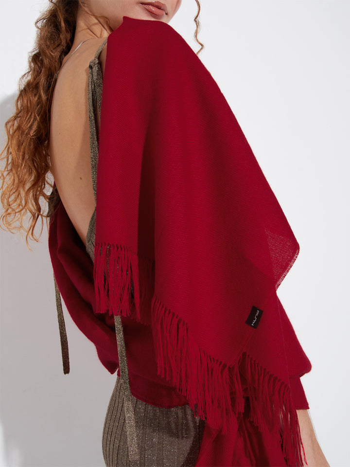 Estola Jee De Royal Alpaca Color Rojo