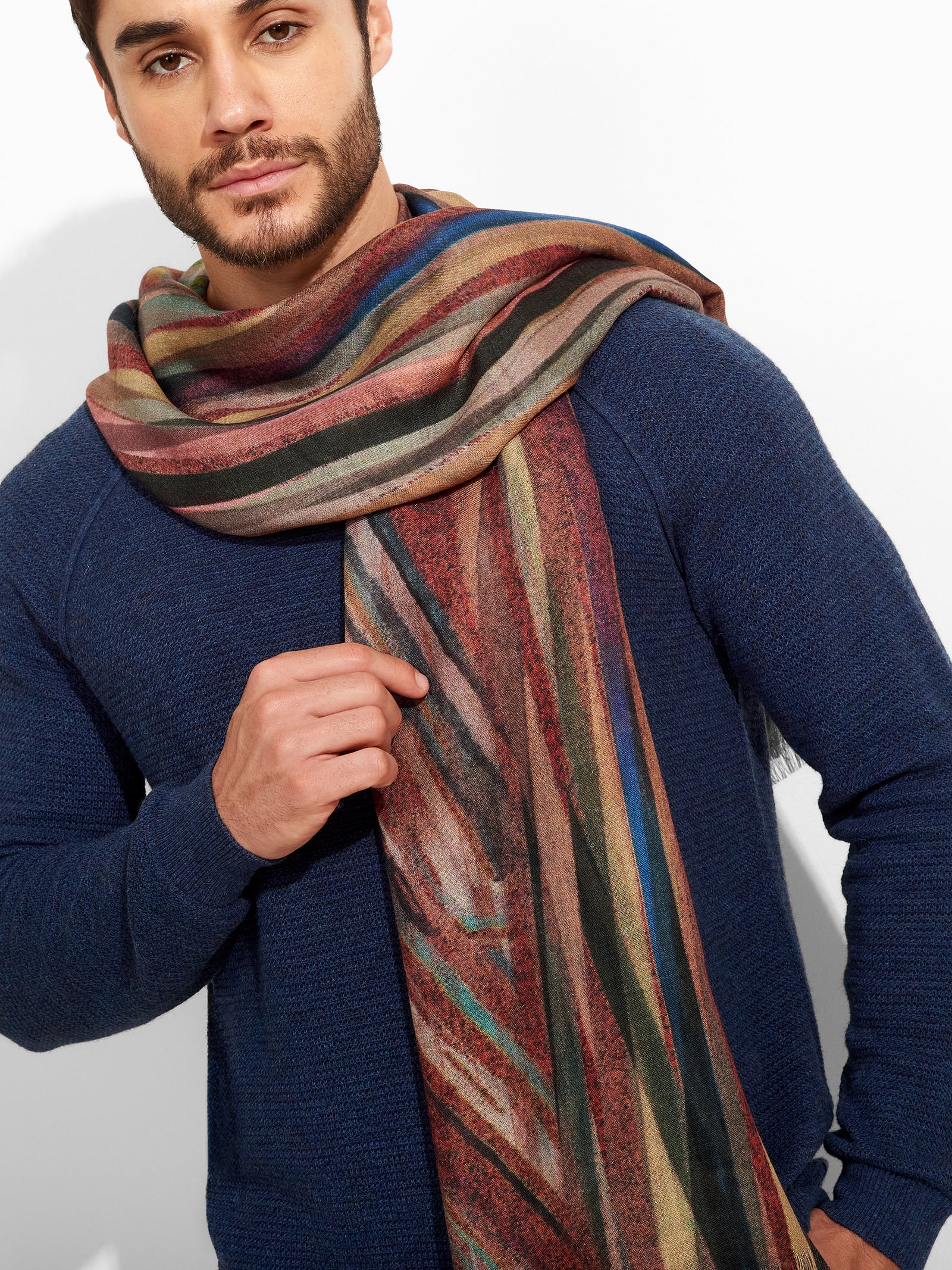 Estola Ztamp 4 De Baby Alpaca Color Multicolor