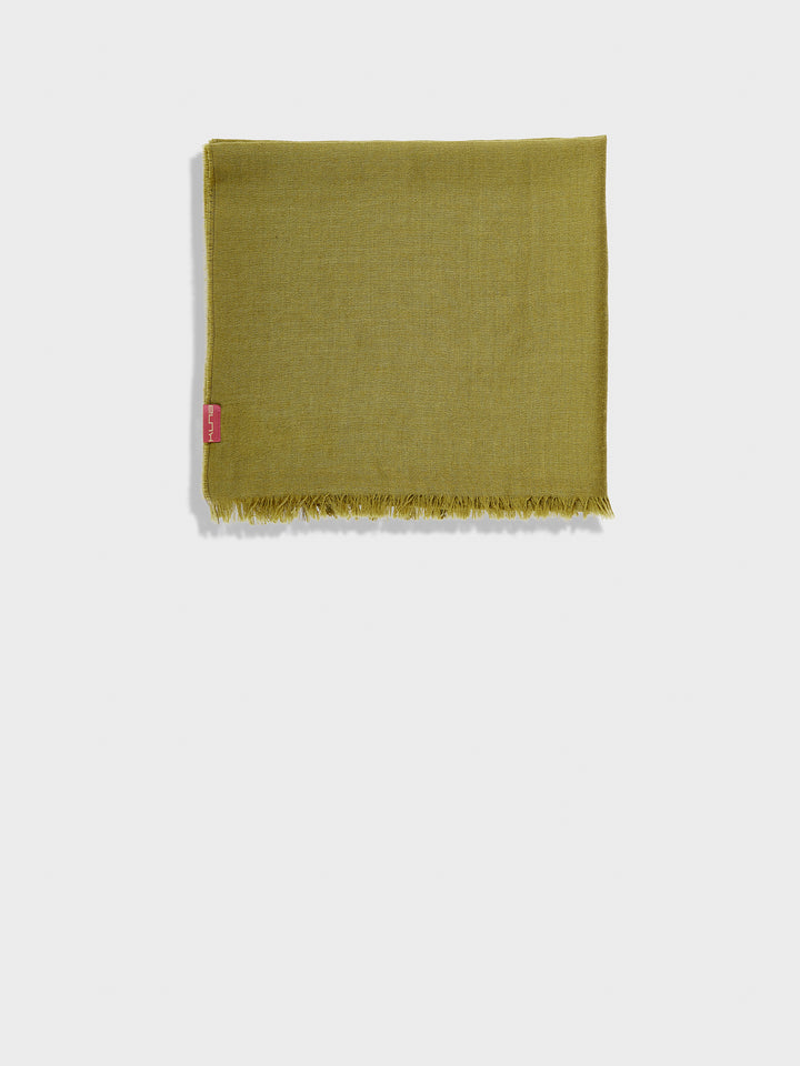 Estola Teaberry De Baby Alpaca Color Verde