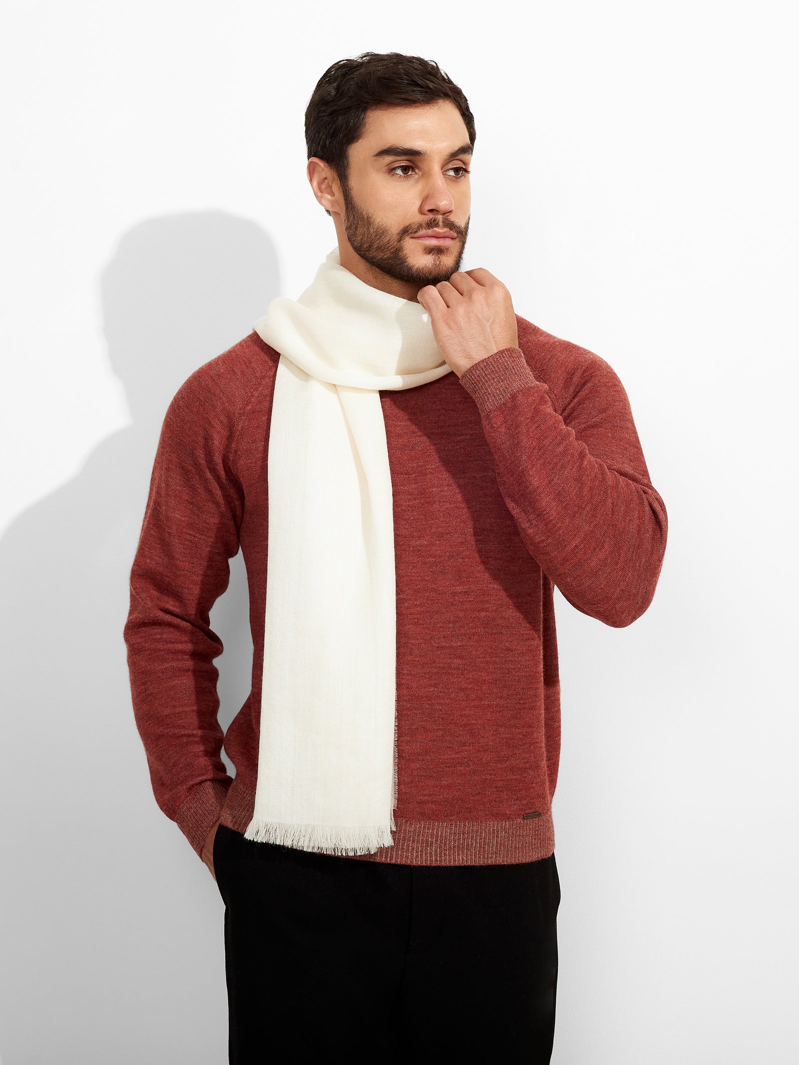 Estola Teaberry B De Baby Alpaca Color Ecru