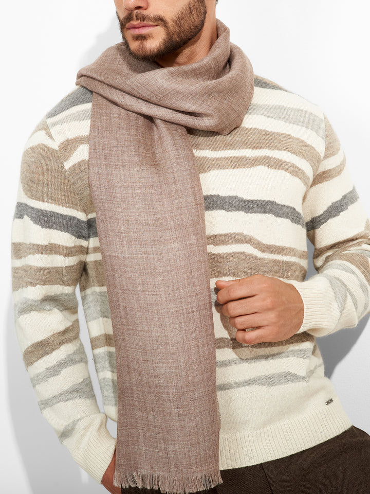 Estola Teaberry B De Baby Alpaca Color Marrón