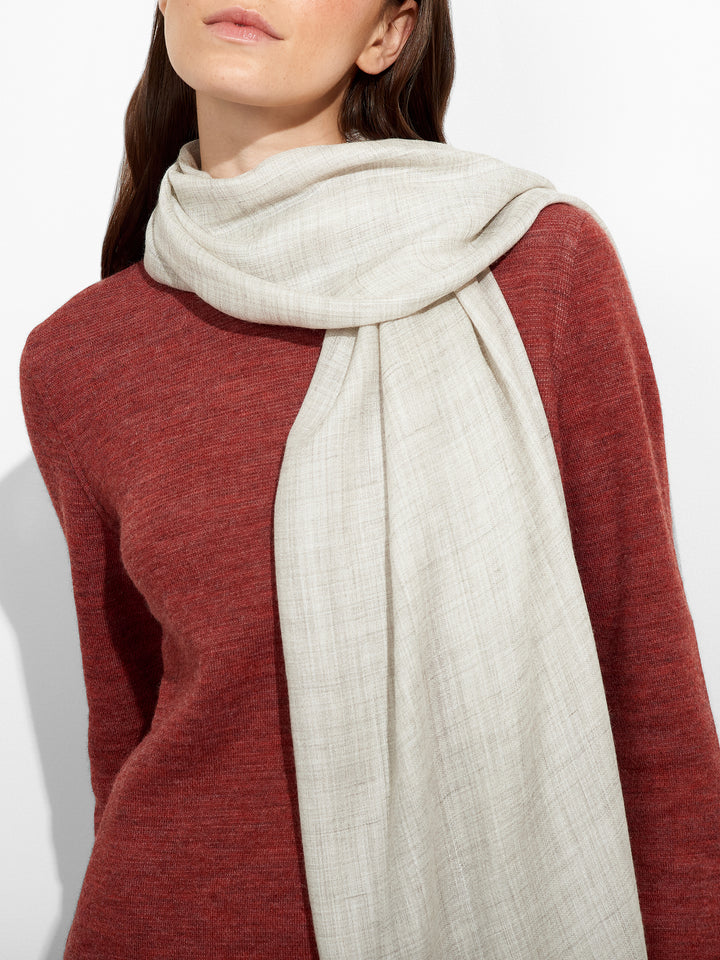 Estola Teaberry B De Baby Alpaca Color Gris
