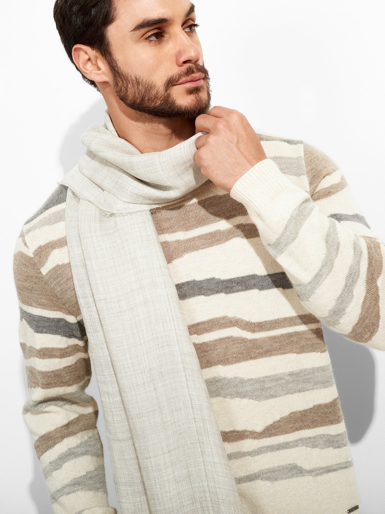 Estola Teaberry B De Baby Alpaca Color Gris