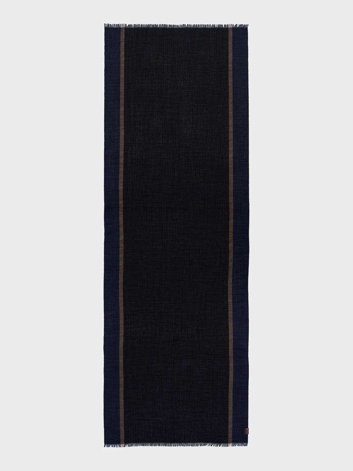 Baccarat Royal Alpaca Stole Blue