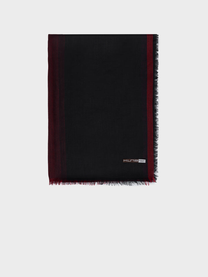 Balthazar Royal Alpaca Stole in Red