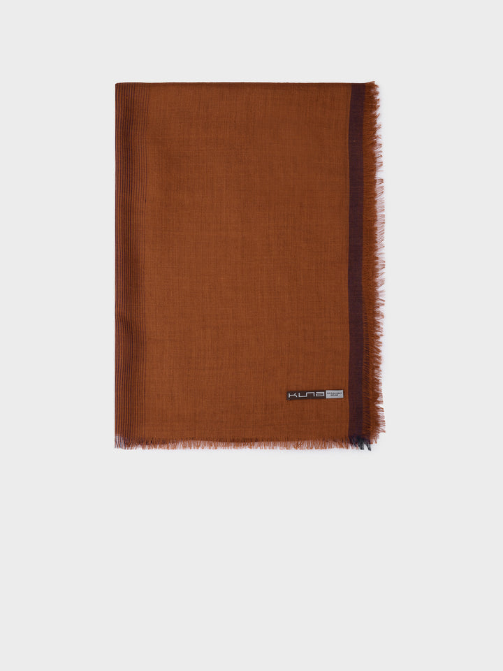 Balthazar Royal Alpaca and Silk Stole in Blue