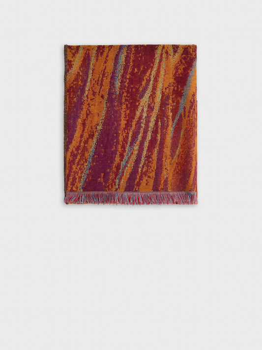 Estola Montana Arcoiris De Royal Alpaca Y Seda Color Multicolor