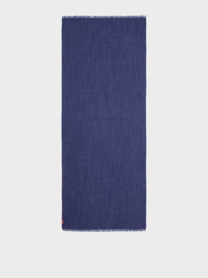 Blue Baby Alpaca Amaretto Stole