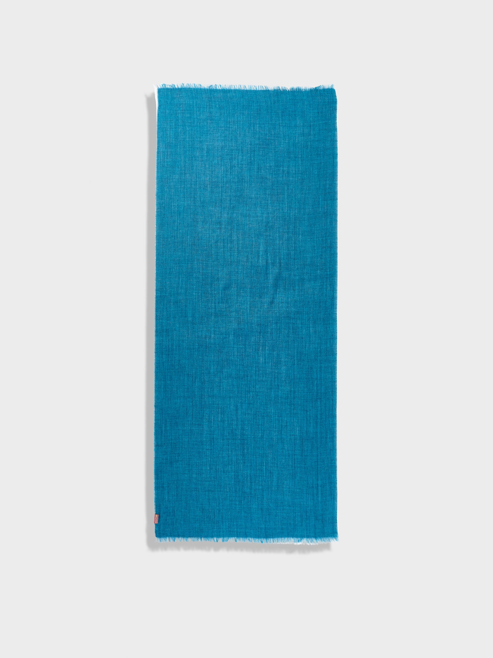 Estola Amareto De Baby Alpaca Color Azul