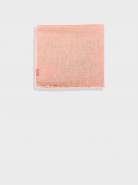 Estola Alondra De Baby Alpaca Color Rosado