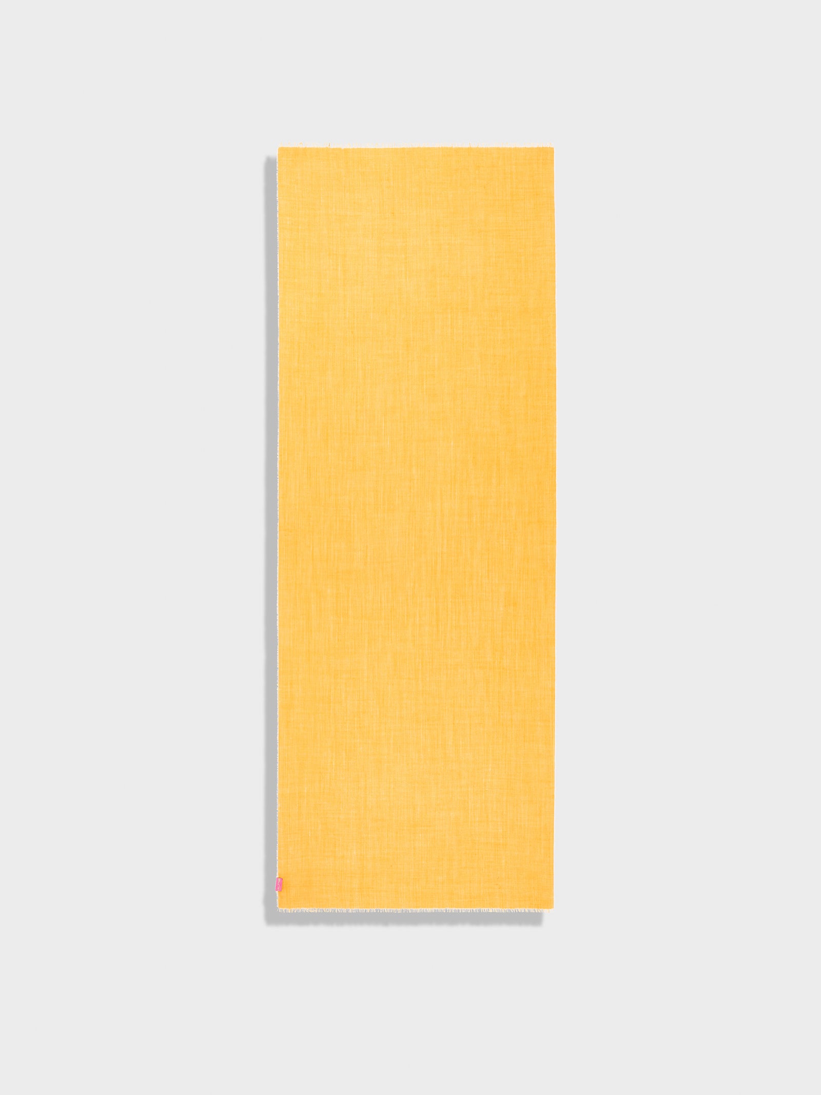Estola Alondra De Baby Alpaca Color Amarillo