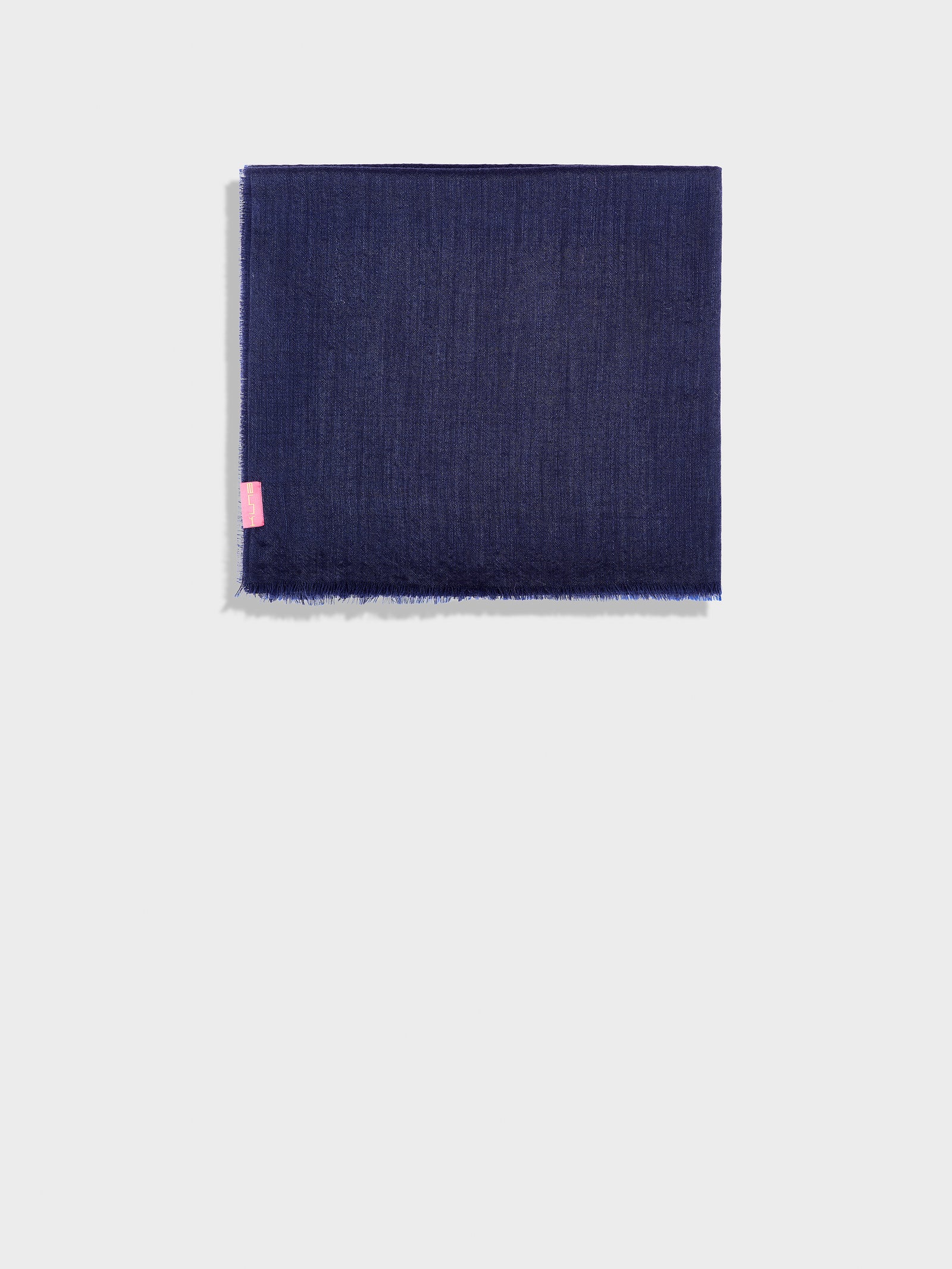 Estola Alondra De Baby Alpaca Color Azul