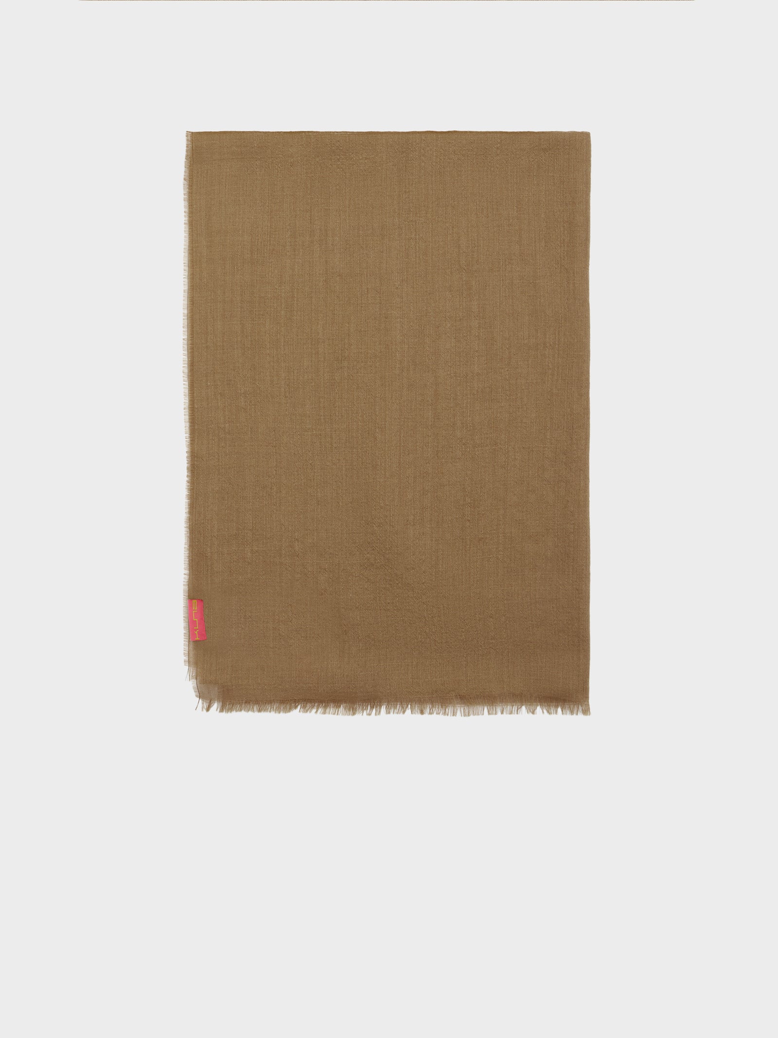 Alondra Camel Baby Alpaca Stole