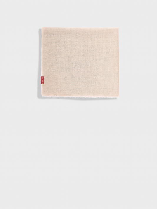 Estola Alondra De Baby Alpaca Color Beige