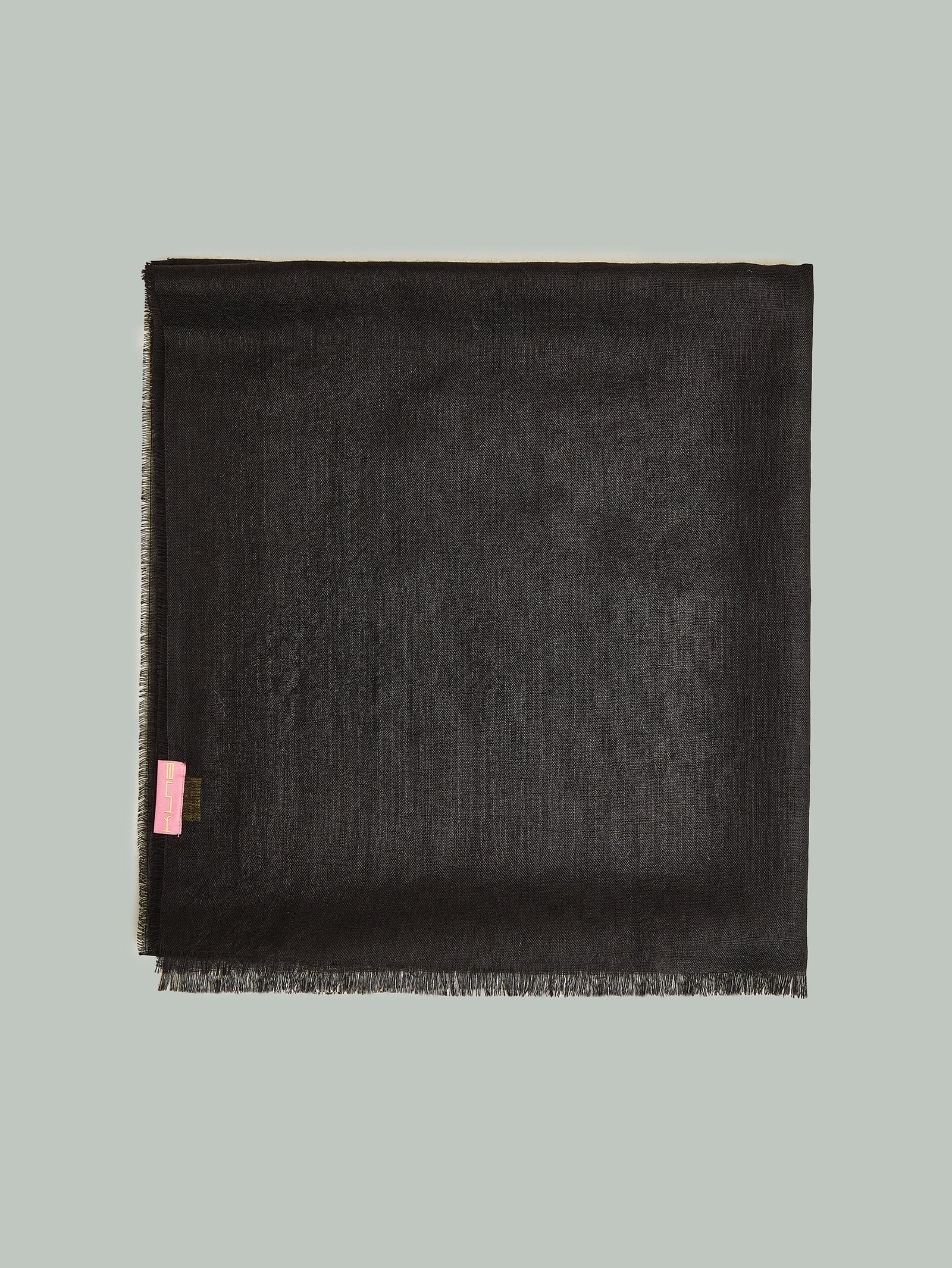 Black Alondra Baby Alpaca Stole