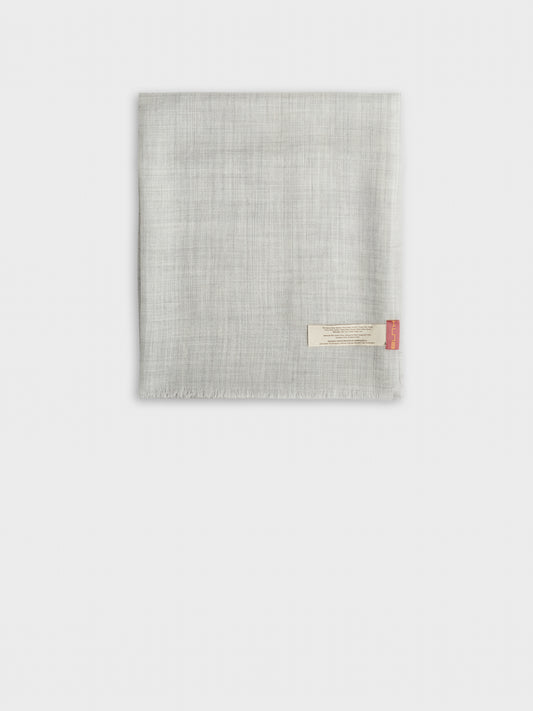 Estola Alondra De Baby Alpaca Color Azul