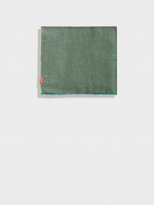 Estola Zaina De Baby Alpaca Color Verde