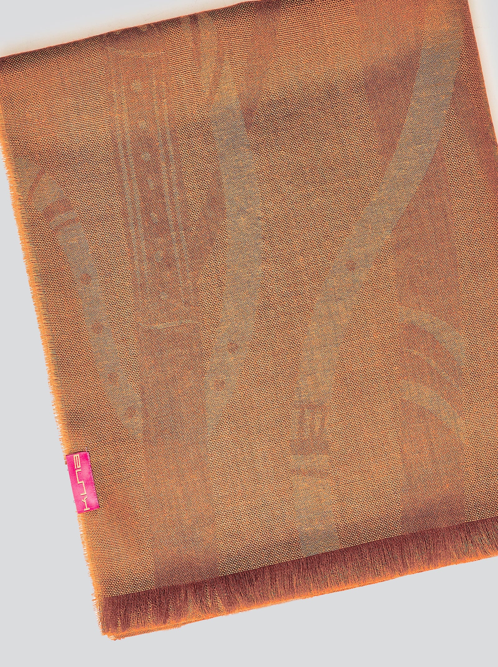 Yulene Baby Alpaca Stole Orange