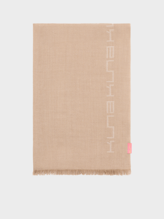 Estola Cantera De Baby Alpaca Color Camel