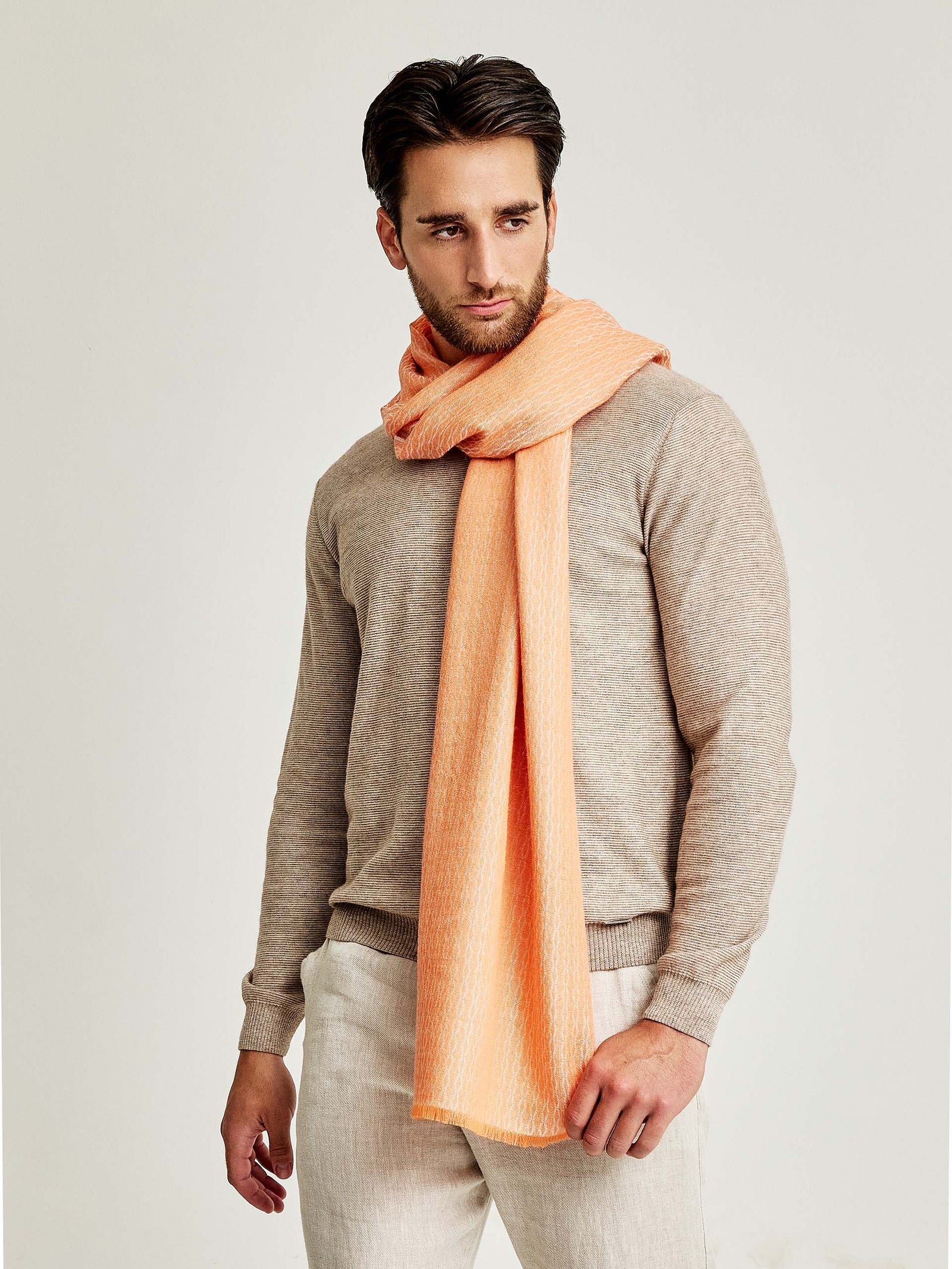 Westfield Baby Alpaca Stole Orange