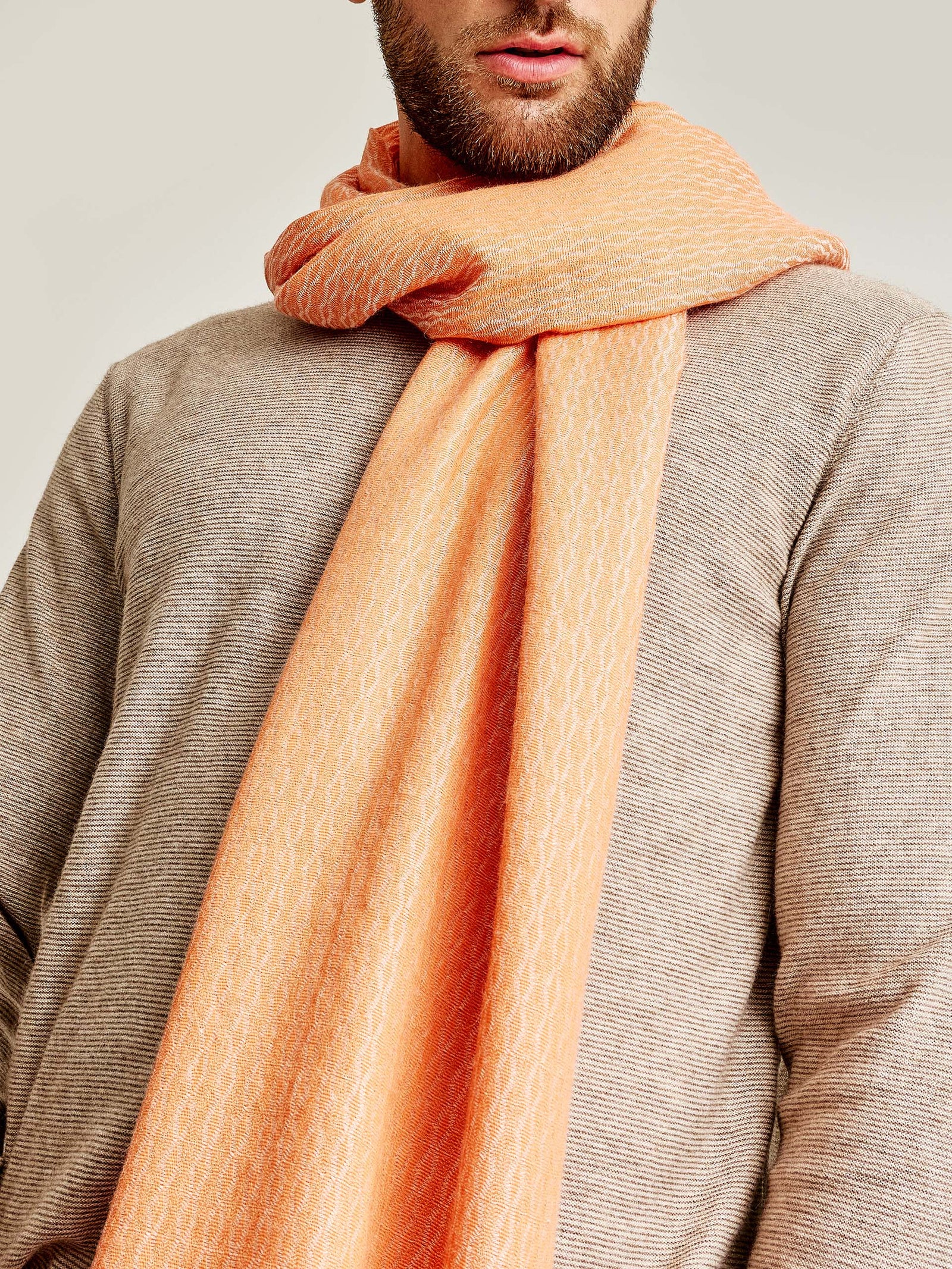 Westfield Baby Alpaca Stole Orange