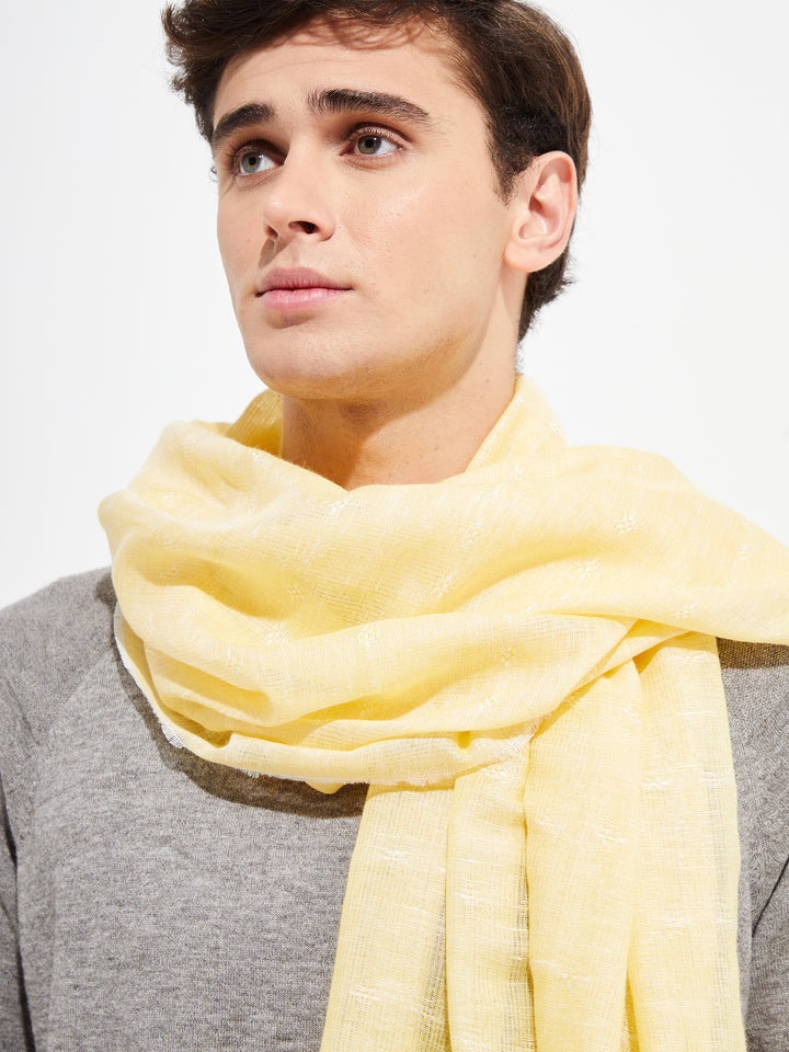 Estola Yvory De Lino Color Amarillo