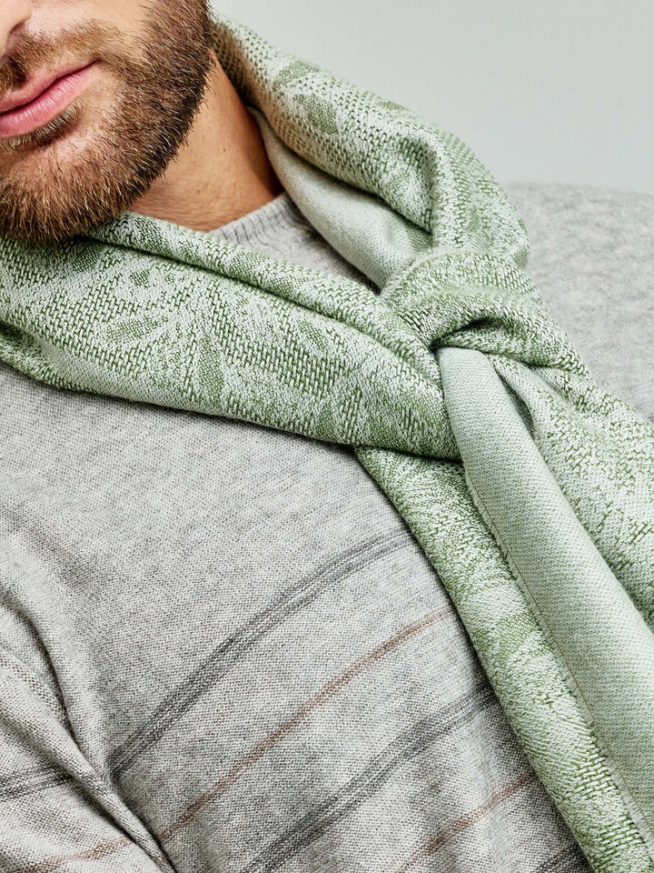 Estola Water De Baby Alpaca Color Verde