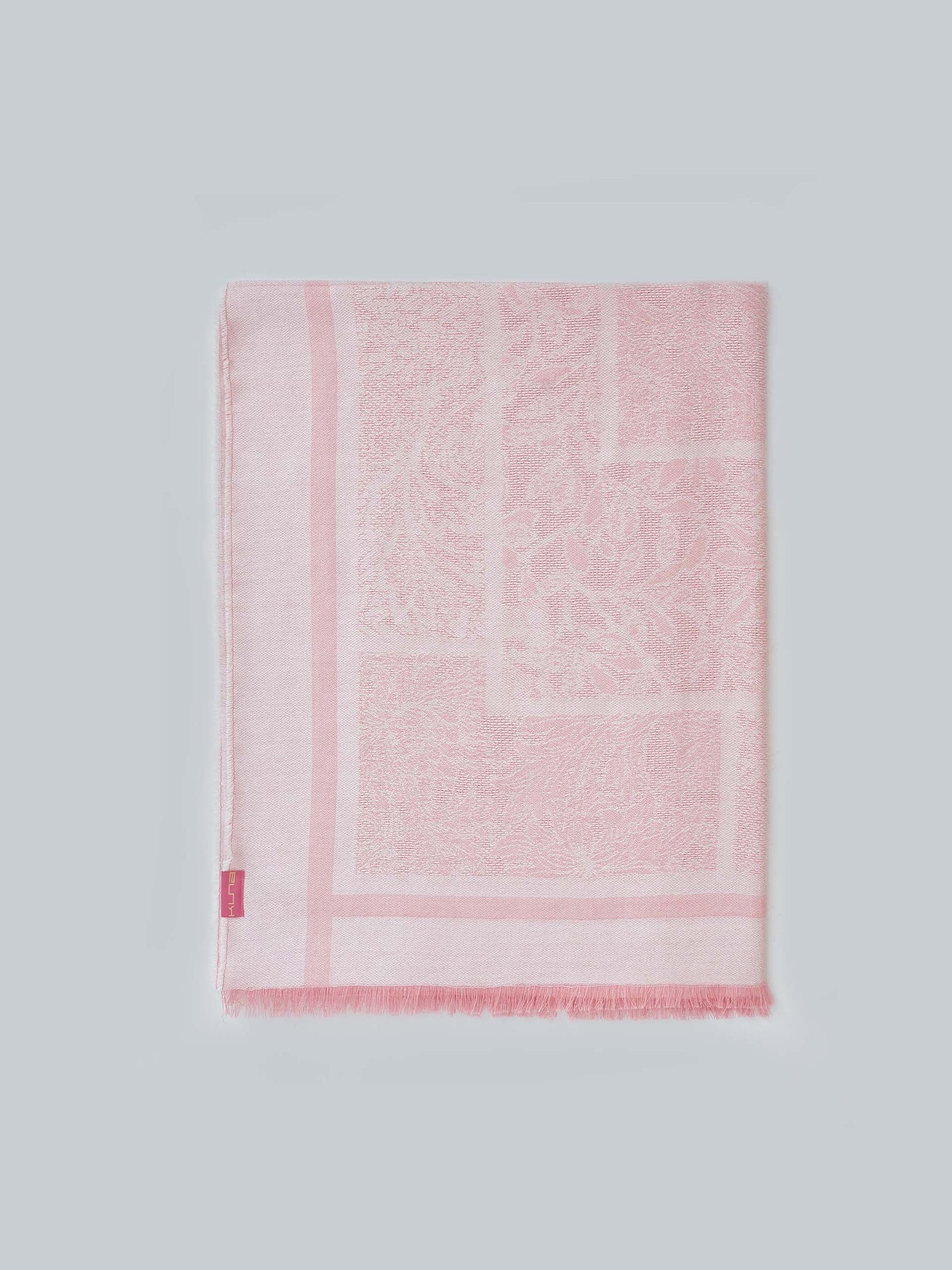 Water Baby Alpaca Stole in Pink