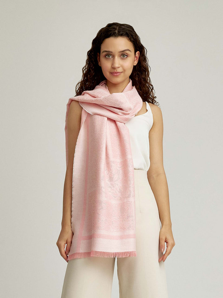 Estola Water De Baby Alpaca Color Rosado