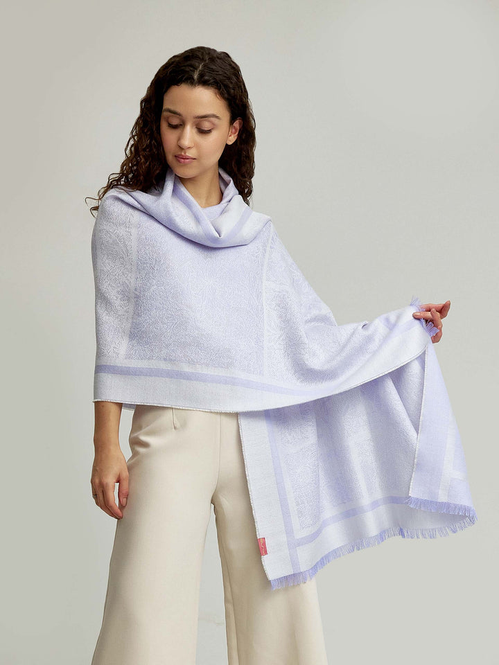 Estola Water De Baby Alpaca Color Morado