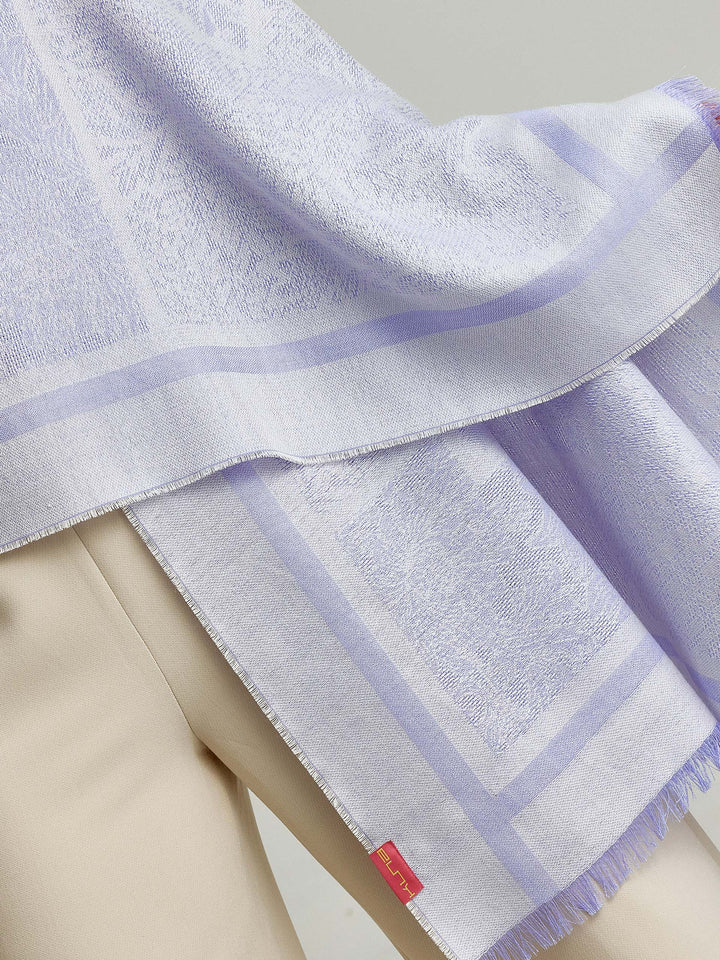 Estola Water De Baby Alpaca Color Morado