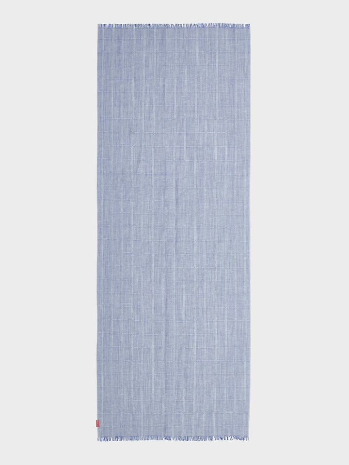 Zoda Baby Alpaca Stole in Blue