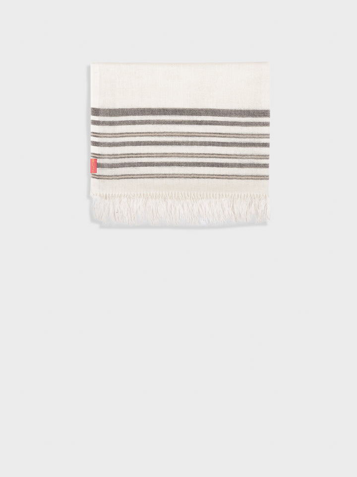Estola Mao De Baby Alpaca Color Ecru
