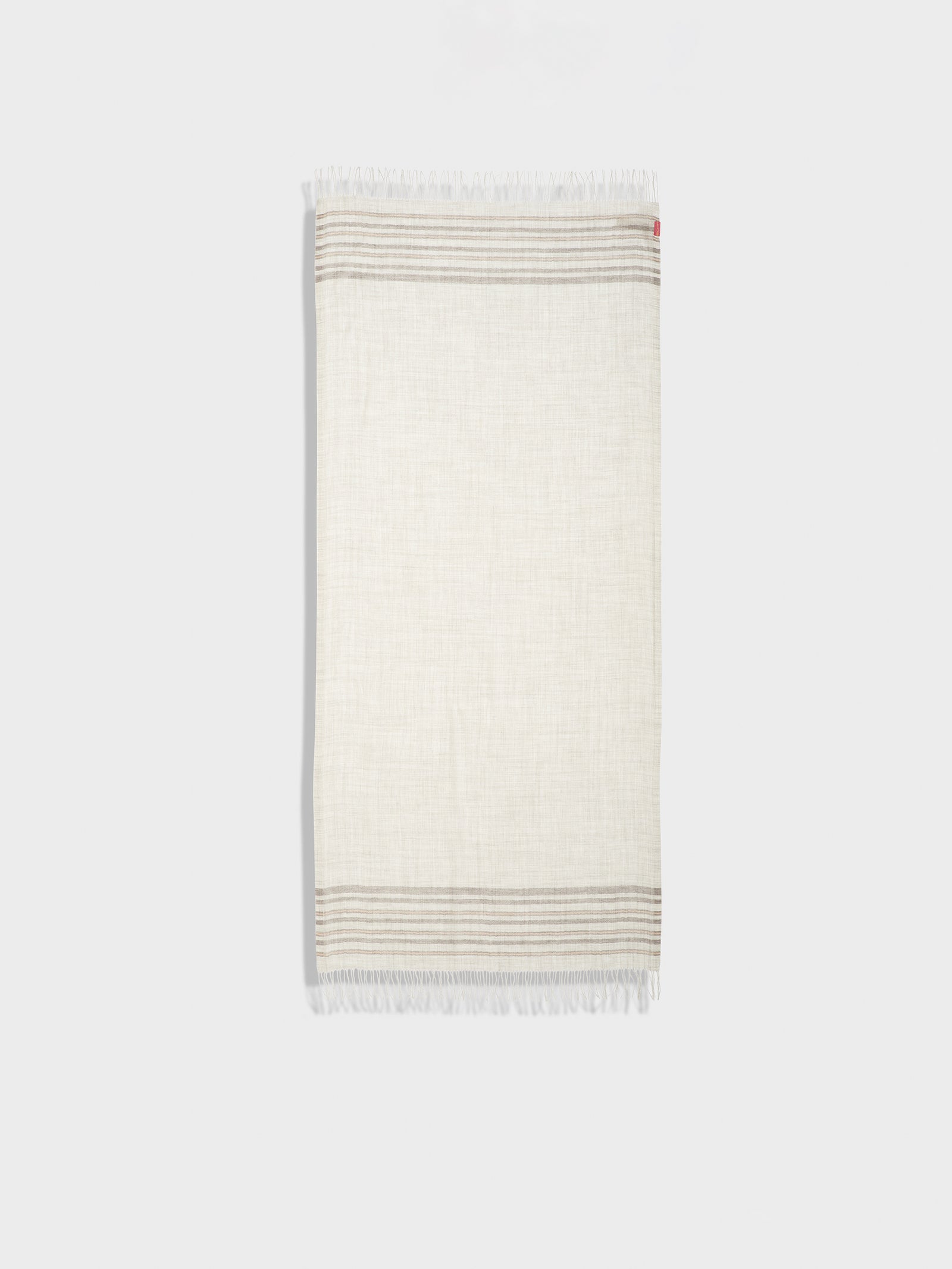 Baby Alpaca Mao Stole in Grey