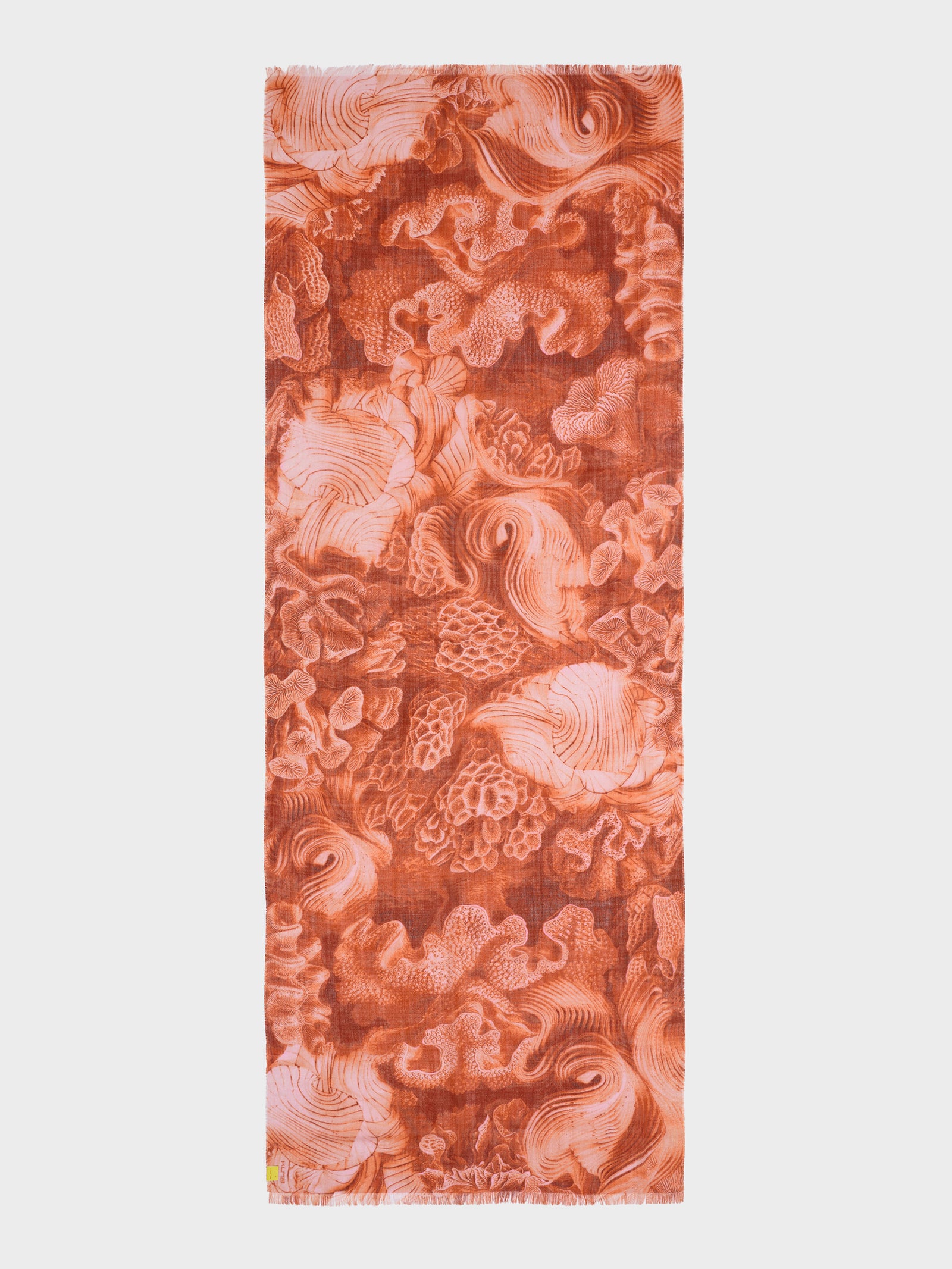 Zanone Baby Alpaca Stole Orange
