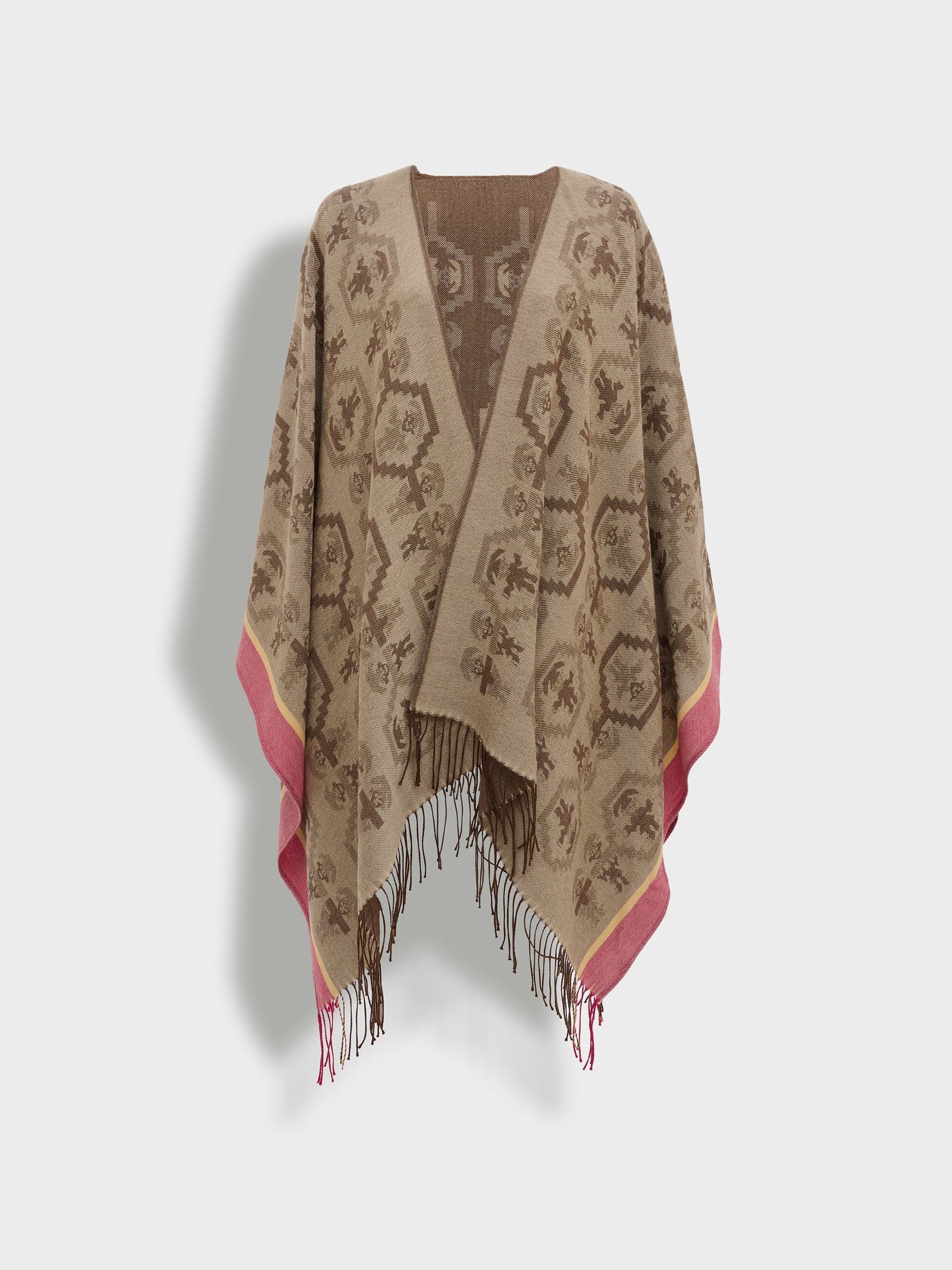 Chimu Cape - 12 Royal Alpaca Yellow