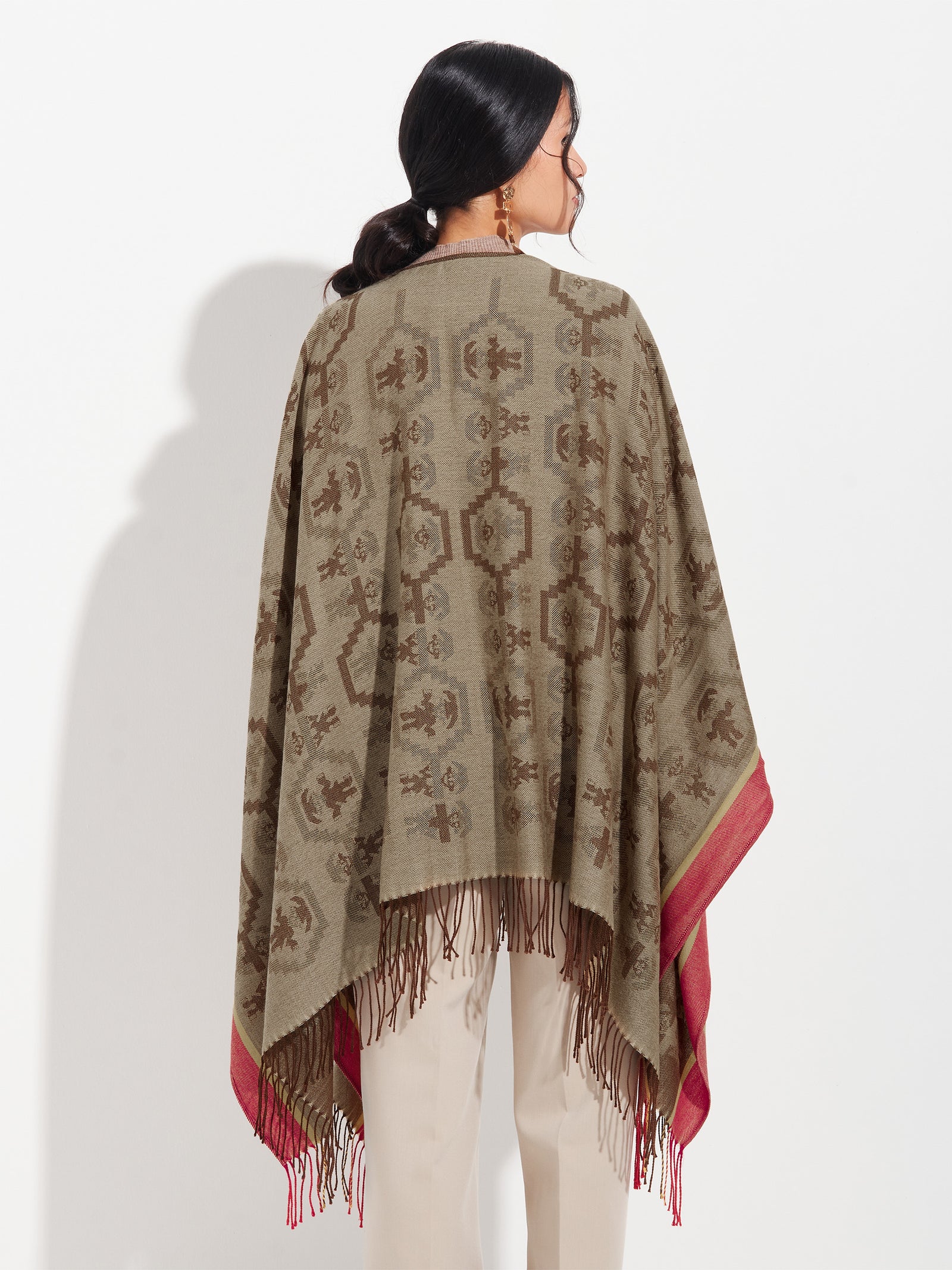 Chimu Cape - 12 Royal Alpaca Yellow