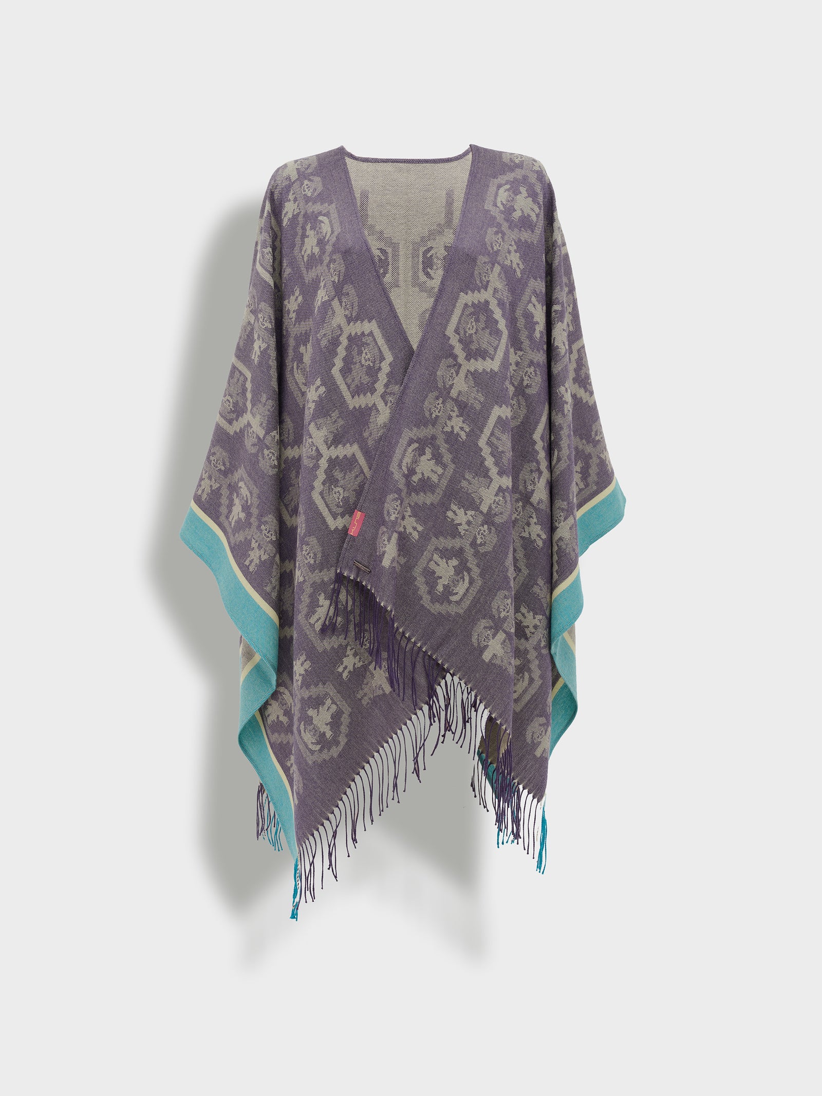 Chimu Cape - 12 Royal Alpaca Purple