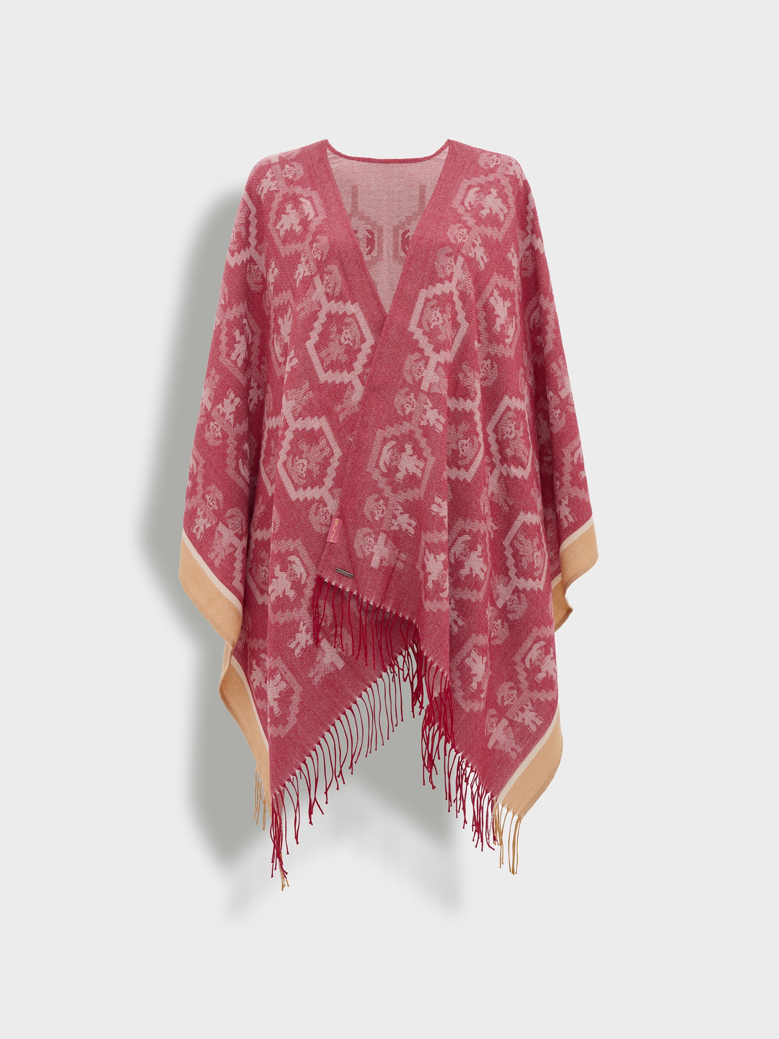 Chimu Cape - 12 Royal Alpaca Red