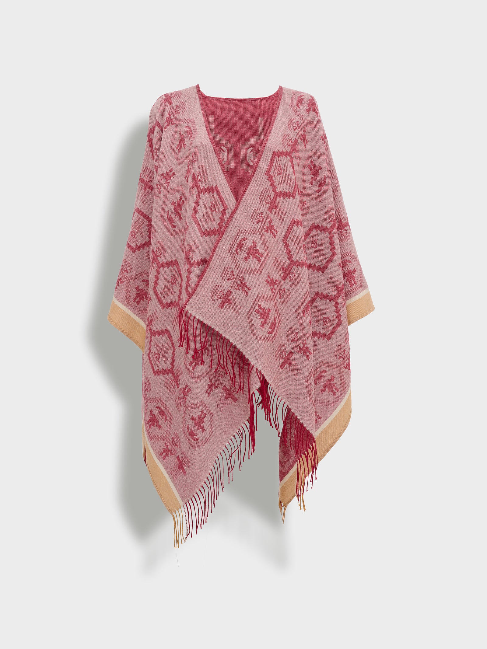 Chimu Cape - 12 Royal Alpaca Red