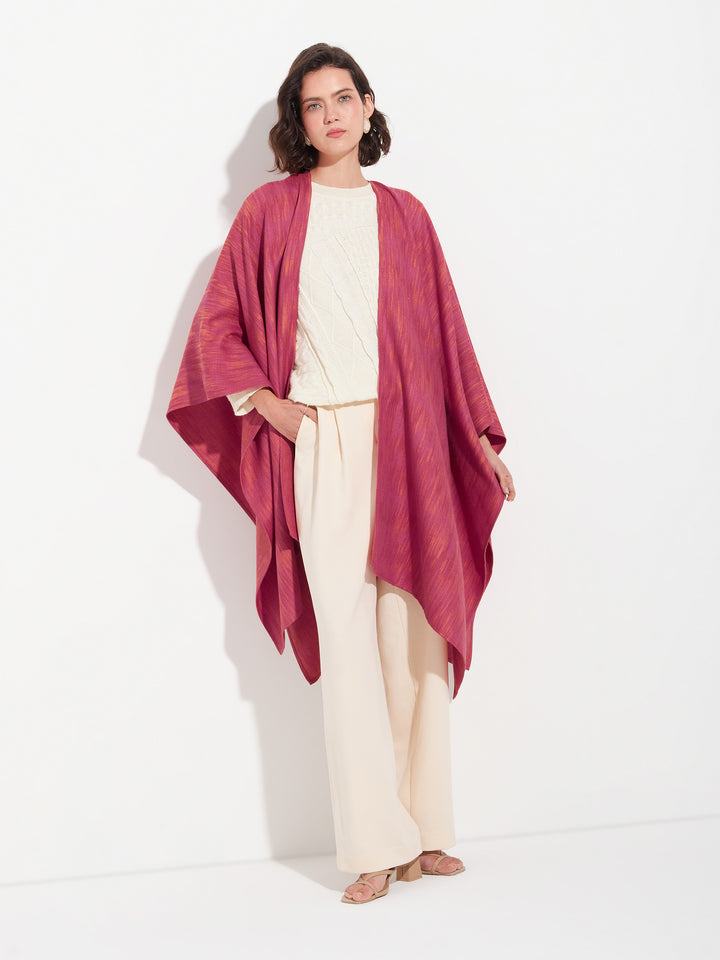 Pink Baby Alpaca Zareli Cape