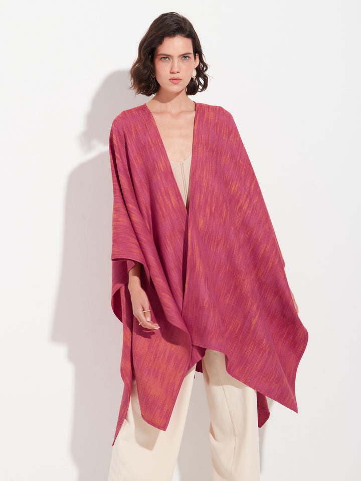 Pink Baby Alpaca Zareli Cape