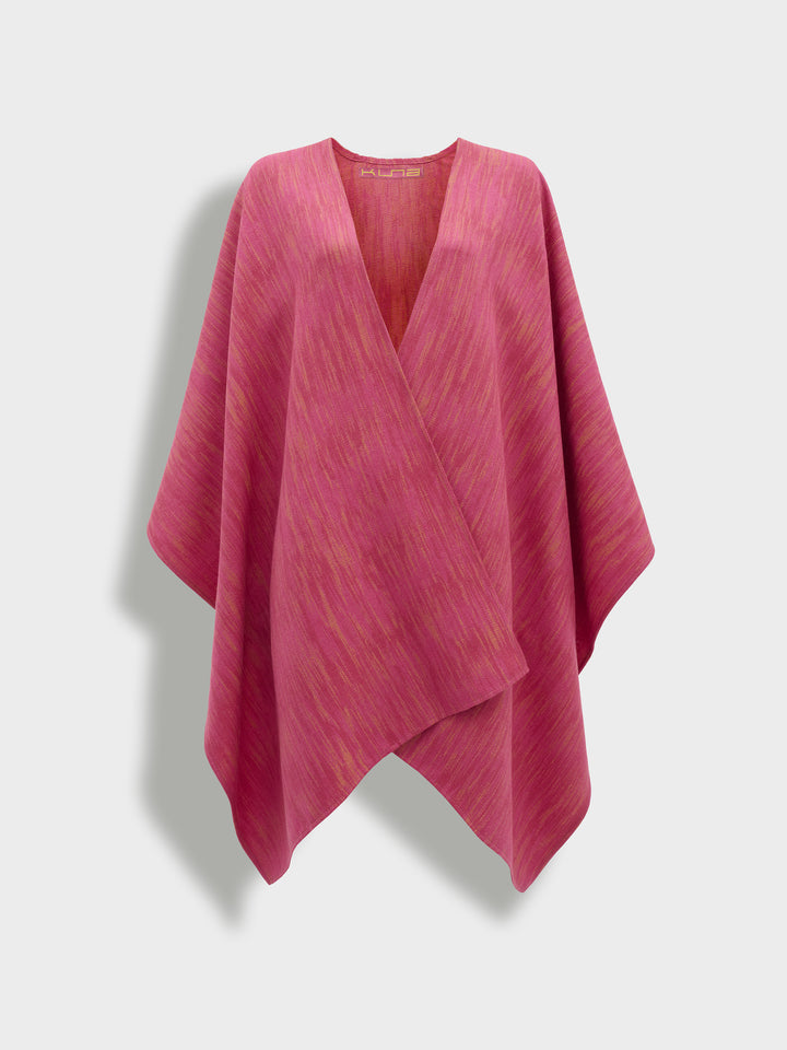 Pink Baby Alpaca Zareli Cape